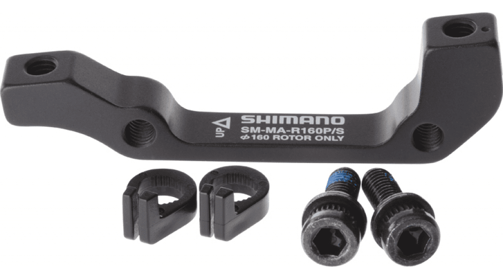 Shimano Adapter HR 160mm Rotor von Post-Mount auf ISO-Standard SM-MA-R160P/S 1 Shimano Adapter HR 160mm Rotor von Post-Mount auf ISO-Standard SM-MA-R160P/S