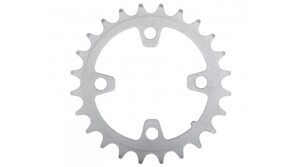 Race Face 9-fach Kettenblatt 24 Zähne 4-Bolt (64mm) silver