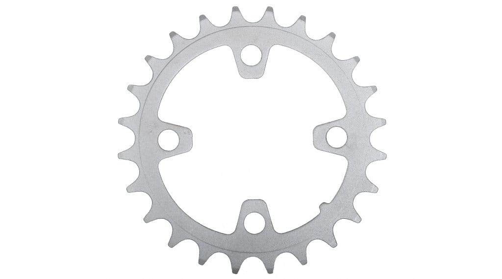 Race Face 9-fach Kettenblatt 24 Zähne 4-Bolt (64mm) silver 1 Race Face 9-fach Kettenblatt 24 Zähne 4-Bolt (64mm) silver