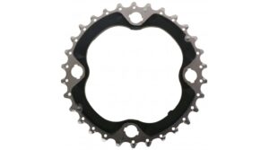 Shimano SLX FC-M672 2/3x10 Kettenblatt 4-arm 96 LK 30 Zähne AN schwarz