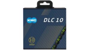 KMC DLC10 Kette 10-fach 116-Glieder black/green