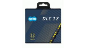 KMC DLC12 Kette 12-fach 126-Glieder black/yellow