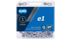 KMC e1 Kette 1-fach 110-Glieder EPT silver