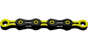 KMC DLC11 Kette 11-fach 118-Glieder black/yellow