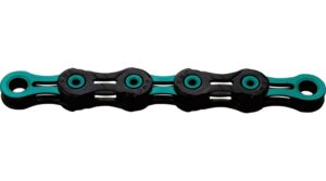 KMC DLC11 Kette 11-fach 118-Glieder black/celeste