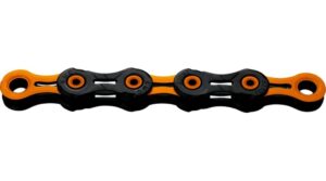 KMC DLC11 Kette 11-fach 118-Glieder black/orange
