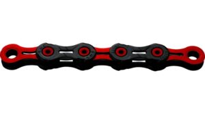 KMC DLC11 Kette 11-fach 118-Glieder black/red