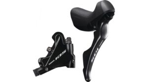 Shimano 105 R7020/R7070 Schalt-/Bremshebel links mit hydraulischer Scheibenbremse Flat Mount vorne schwarz