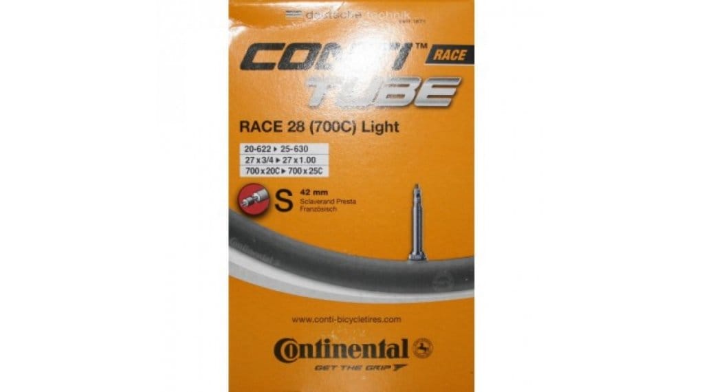 Continental Race Light Schlauch für 28" S42 18-622 / 25-630 frz.-Ventil 42mm 2 Continental Race Light Schlauch für 28" S42 18-622 / 25-630 frz.-Ventil 42mm – Bild 2