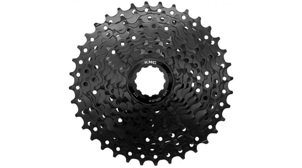 KMC REACT Kassette 10-fach 11-36 Zähne schwarz 1 KMC REACT Kassette 10-fach 11-36 Zähne schwarz