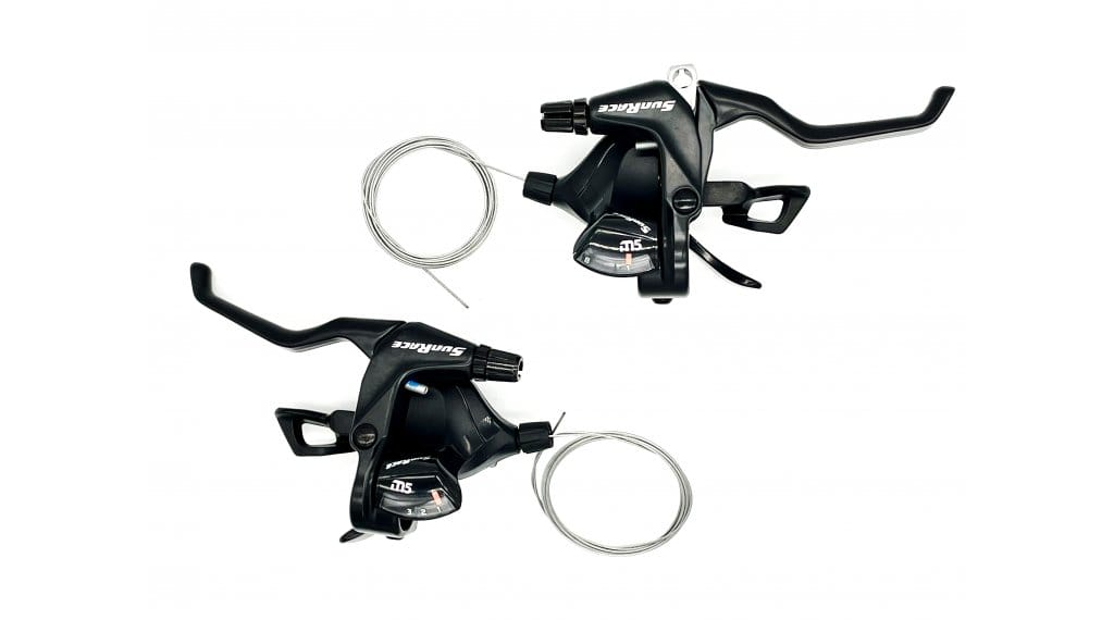 SunRace STM500 R8/L3 Schalt-/Bremshebel Set 3x8-fach 1 SunRace STM500 R8/L3 Schalt-/Bremshebel Set 3x8-fach