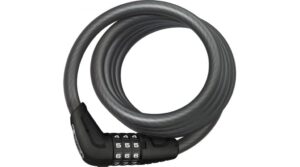Abus 4508C Star Spiralkabelschloss 150cm black