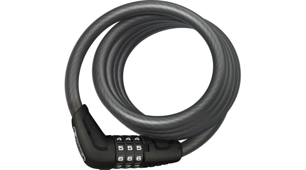 Abus 4508C Star Spiralkabelschloss 150cm black 1 Abus 4508C Star Spiralkabelschloss 150cm black