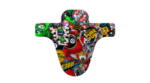 Azonic Splatter Fender Spritzschutz Crank multi