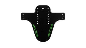 Azonic Splatter Fender Spritzschutz Logo black/neon green