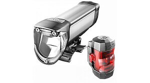 Busch & Müller Ixon Core IQ2/Ixxi LED Beleuchtungs-Set silber