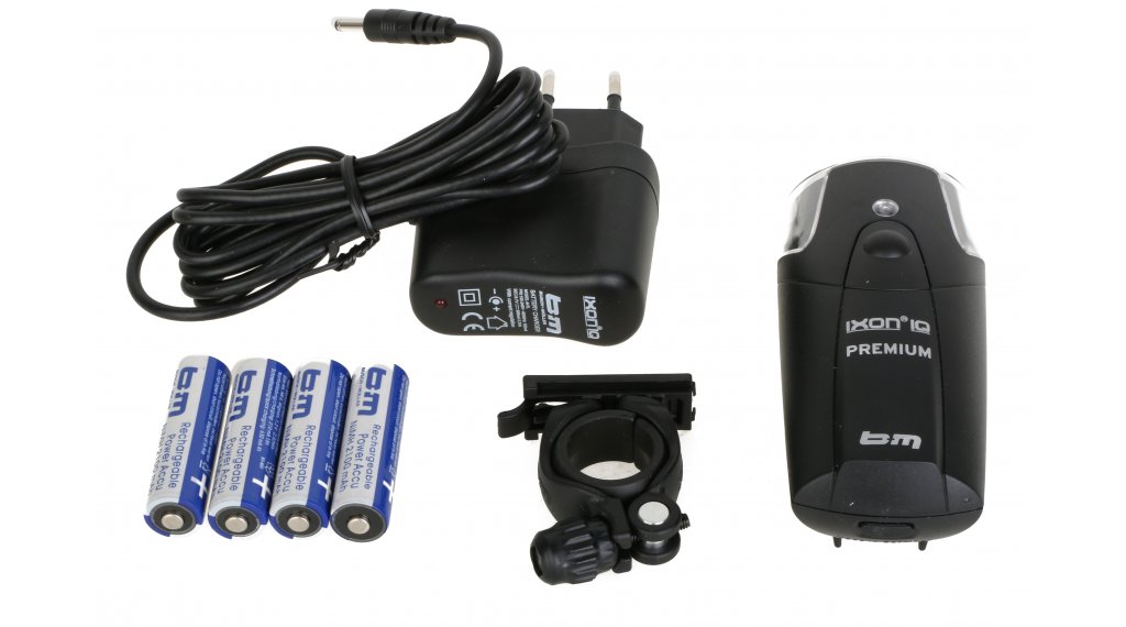 Busch & Müller Ixon IQ Premium LED Frontlicht inkl. Akkus / inkl. Ladegerät schwarz 3 Busch & Müller Ixon IQ Premium LED Frontlicht inkl. Akkus / inkl. Ladegerät schwarz – Bild 3