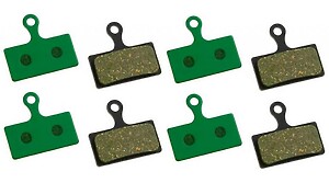 Nuton 04 E-VISO Disc Bremsbeläge Shimano XT8000/XTR9000 Organisch (4 Paar)