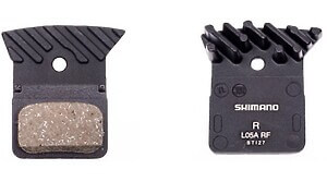 Shimano Disc Bremsbeläge L05A RF Resin mit Kühlrippen