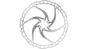 Ashima ARO-08 Bremsscheibe 6-Loch 203mm silver