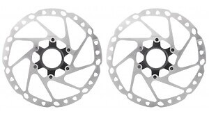 Shimano SM-RT64 Bremsscheibe Centerlock 203mm Außenverzahnung (2er-Pack)