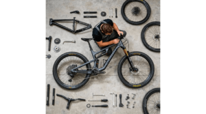 Fahrrad-Aufbau durch Fachmechaniker