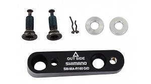 Shimano Flat Mount Scheibenbremsadapter Hinterrad 140mm auf 160mm (BULK)