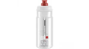 Elite Jet water bottle clear logo