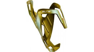 Elite Vico Glam Flaschenhalter glossy gold metal white graphic