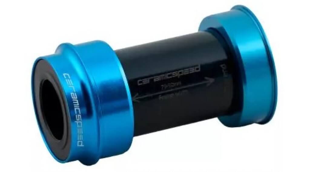 CeramicSpeed BBright Shimano PF46 PressFit Innenlager 79/92mm blue (BULK) 1 CeramicSpeed BBright Shimano PF46 PressFit Innenlager 79/92mm blue (BULK)