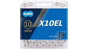KMC X10 EL Kette 10-fach 114-Glieder silver