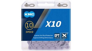 Chaîne KMC X10 10 fois 114 maillons EPT