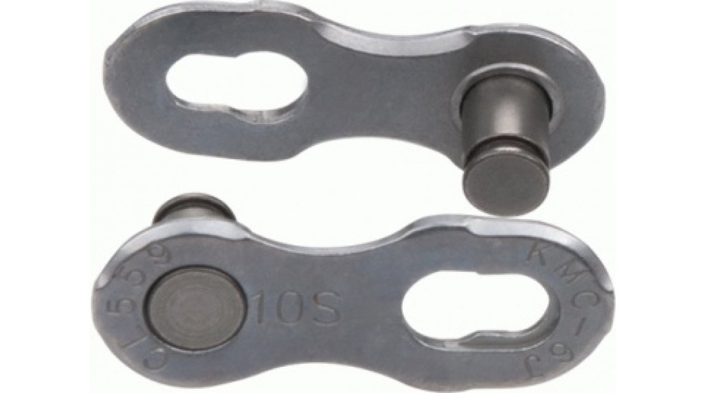 KMC Kettenschloss MissingLink 10-fach Re-Usable EPT silver Set 1 KMC Kettenschloss MissingLink 10-fach Re-Usable EPT silver Set