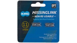 KMC Kettenschloss MissingLink Set 11-fach Non-Re-Usable silver (2er-Pack)