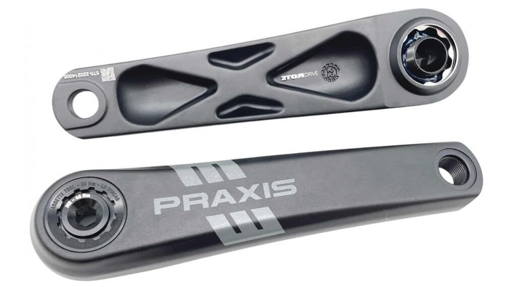 Praxis Works eTor AL Kurbel ISIS für FAZUA-R60/MAHLE-M40 165mm (BULK) 1 Praxis Works eTor AL Kurbel ISIS für FAZUA-R60/MAHLE-M40 165mm (BULK)
