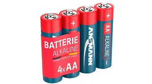 Ansmann Batterien, Type AALR6 / Mignon, long lasting, 4 pieces on blister