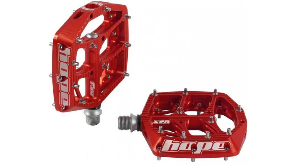 Hope F20 Plattform-Pedale red 1 Hope F20 Plattform-Pedale red