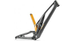 Unno Dash Rahmenset Gr. S2 matte carbon raw copper Mod. 2025