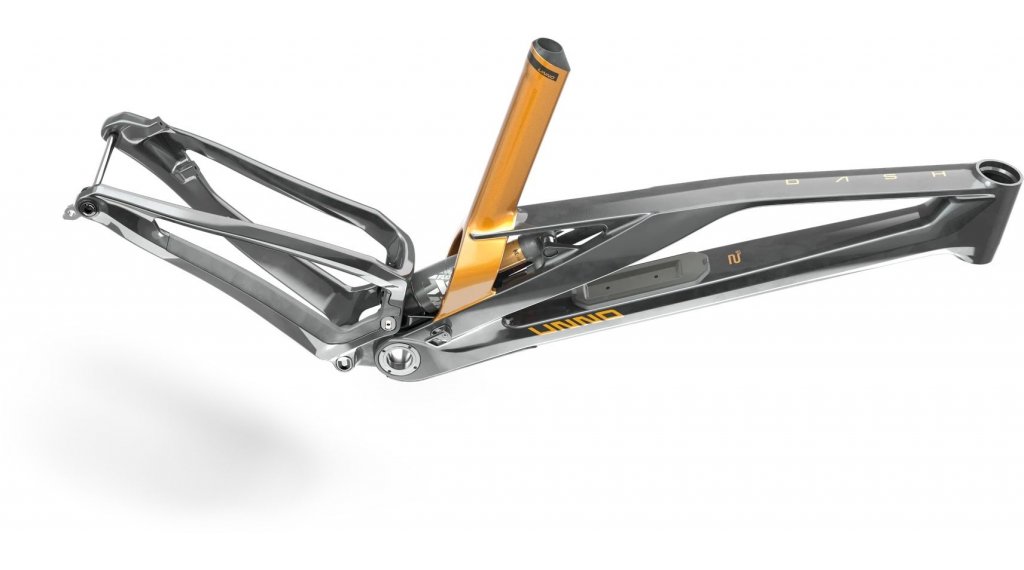 Unno Dash Rahmenset Gr. S2 matte carbon raw copper Mod. 2025 2 Unno Dash Rahmenset Gr. S2 matte carbon raw copper Mod. 2025 – Bild 2