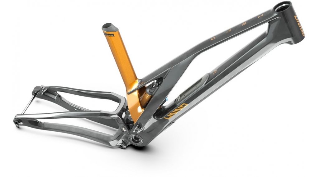 Unno Dash Rahmenset Gr. S2 matte carbon raw copper Mod. 2025 3 Unno Dash Rahmenset Gr. S2 matte carbon raw copper Mod. 2025 – Bild 3