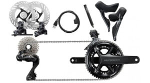 Shimano Ultegra Di2 R8170 Gruppe 50/34 Zähne 172,5mm 11-34 Zähne 160/160mm (BULK)