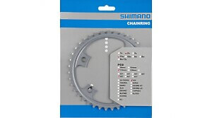 Shimano 105 FC-5800 2x11 Kettenblatt 4-arm 110 LK 39 Zähne MD silber