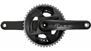 SRAM Force DUB Kurbelgarnitur 2x12 107 Lk 172.5mm 48/35 Zähne black glossy