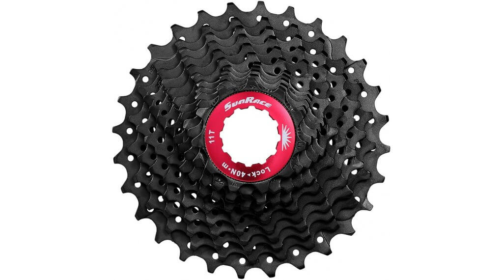SunRace CSRX1 Kassette 11-fach 11-32 Zähne black 1 SunRace CSRX1 Kassette 11-fach 11-32 Zähne black