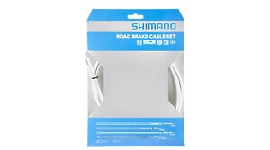 Shimano SIL-TEC Rennrad-Bremszugset weiß
