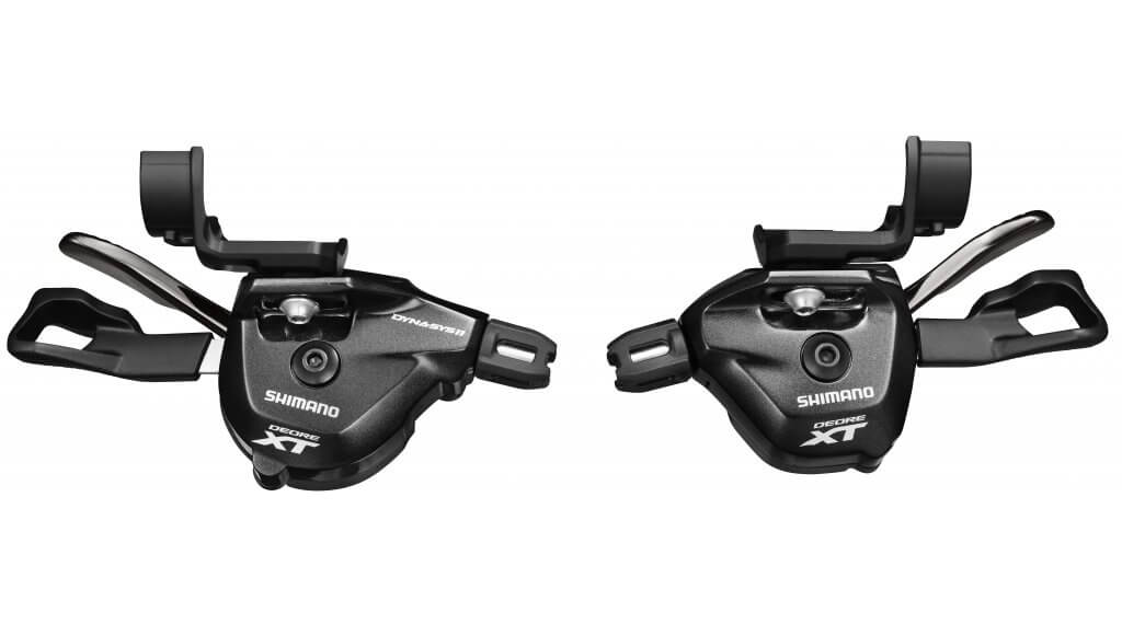 Shimano XT SL-M8000-I I-Spec II Schalthebel Paar 2/3x11-fach (ohne Ganganzeige) 1 Shimano XT SL-M8000-I I-Spec II Schalthebel Paar 2/3x11-fach (ohne Ganganzeige)