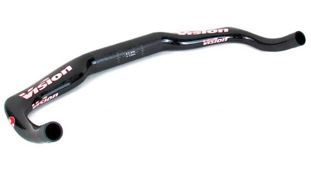 Vision Carbon OS TT Aero Basislenker 31.8x410mm 1 Vision Carbon OS TT Aero Basislenker 31.8x410mm