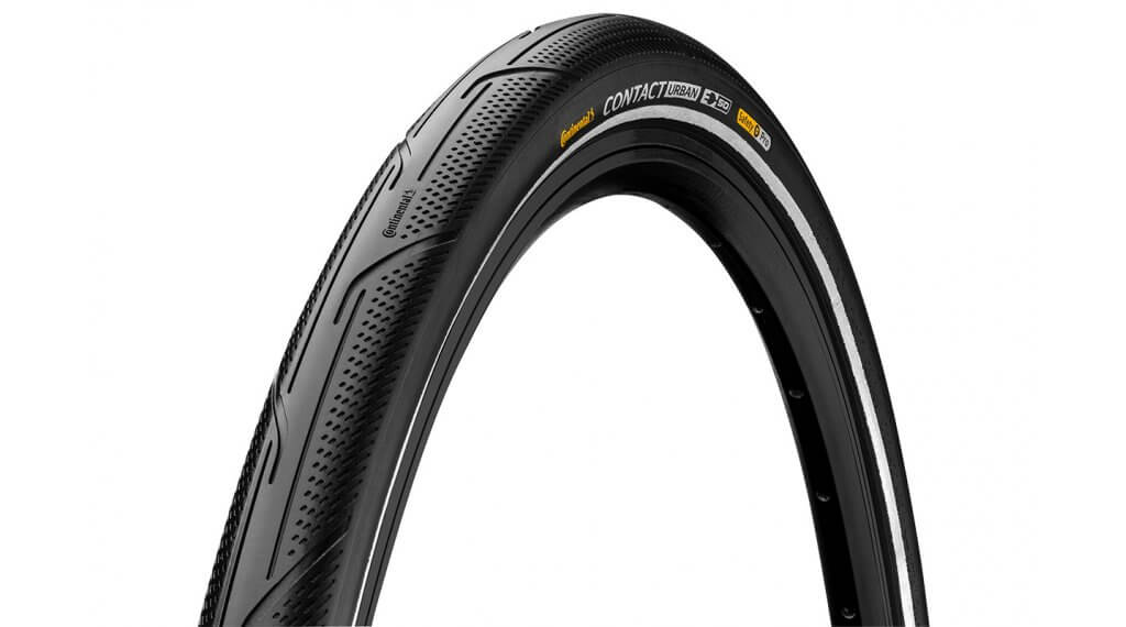 Continental Contact Urban 20" Drahtreifen 42-406 (20x1.60) ECO50 black/black Reflex 1 Continental Contact Urban 20" Drahtreifen 42-406 (20x1.60) ECO50 black/black Reflex