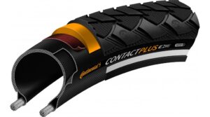 Continental Contact Plus 28" Drahtreifen 42-635 (28x1 1/2) ECO50 black/black Reflex