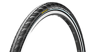 Continental TopContact II 28" Faltreifen 32-622 (700x32C) schwarz/schwarz reflex